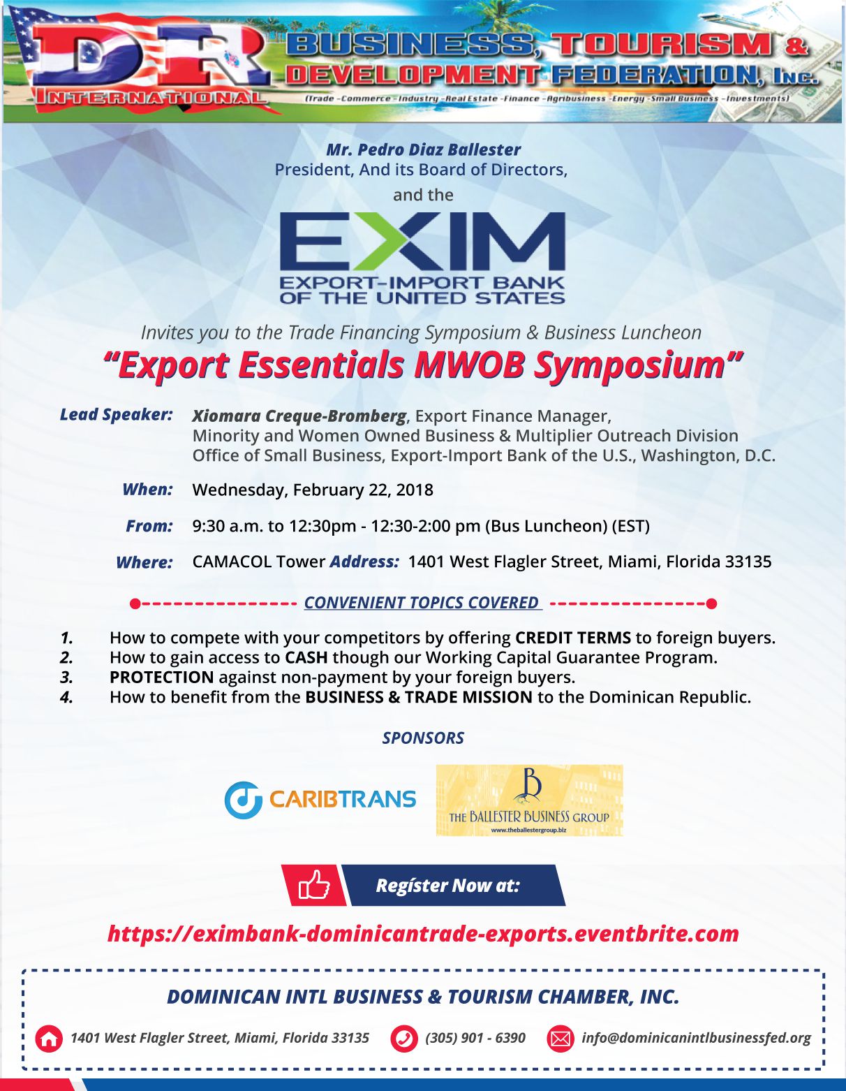 Export Essentials MWOB Symposium